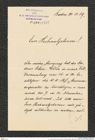k.k. naturhistorisches Hofmuseum, Intendanzakten 1885-1896 (Hauer), Aktenzahl Z.648/1889, Seite 1